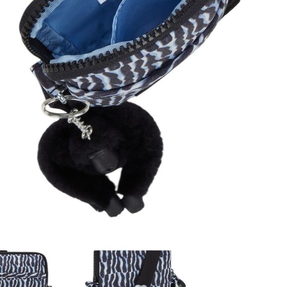 Kipling Zebra Print Crossbody Phone Bag - Picture 10 of 10